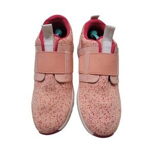 TRAQ By Alegria Volition 2 Slip-On Slip Resistant Tennis Shoe- Peach Size 11